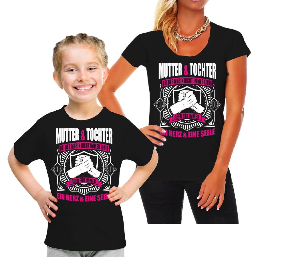 Spass Kostet Partnershirt Mutter Tochter Bei Musik nicht immer einig