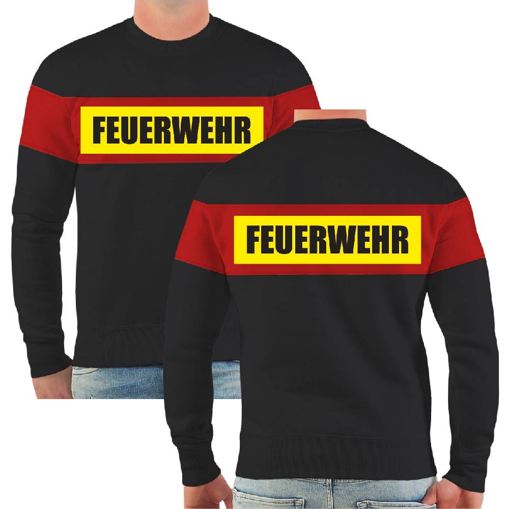 Spass Kostet Pullover Schwarz Rot Feuerwehr Einsatzkräfte