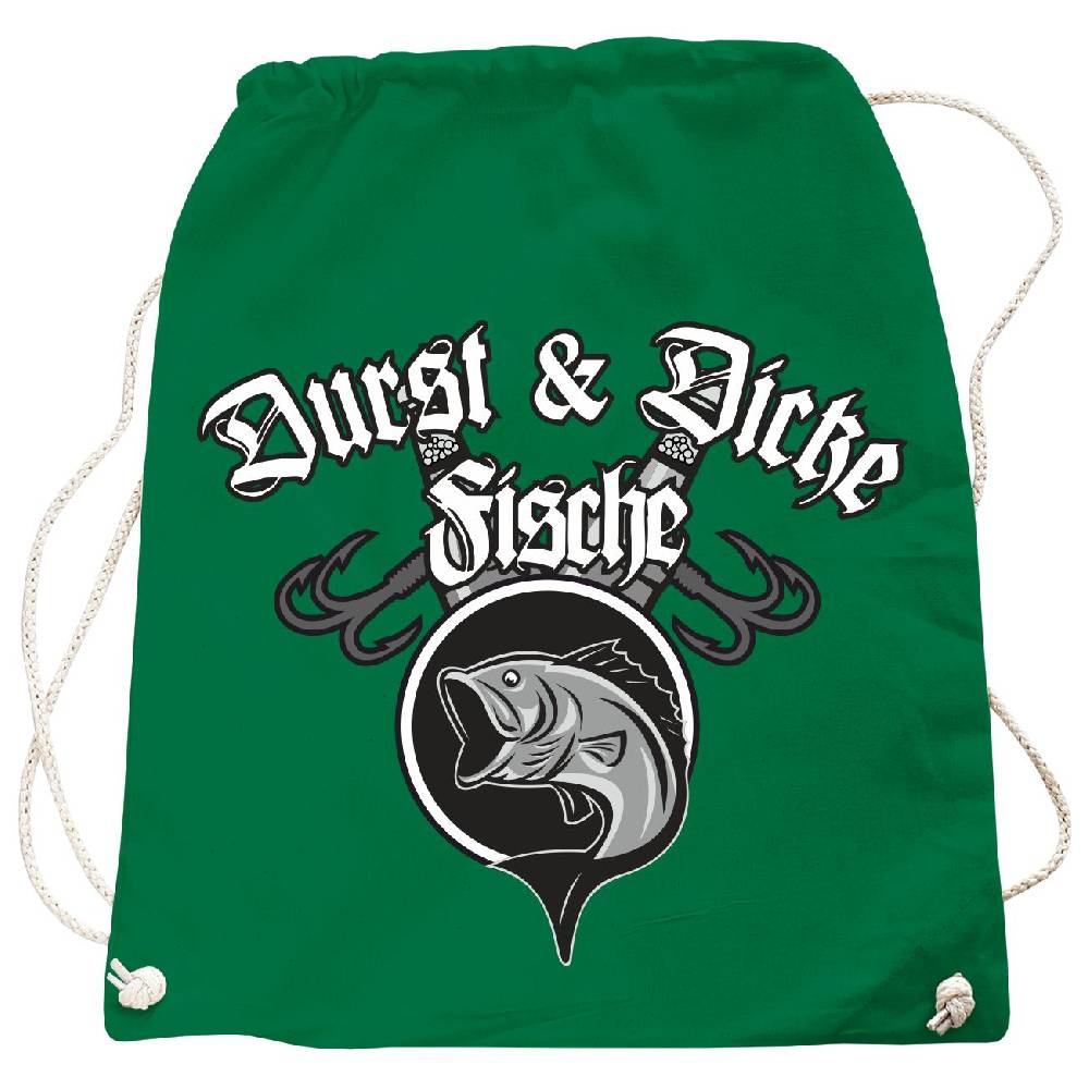 Spass Kostet Rucksack Angler Motiv Durst und Dicke Fische