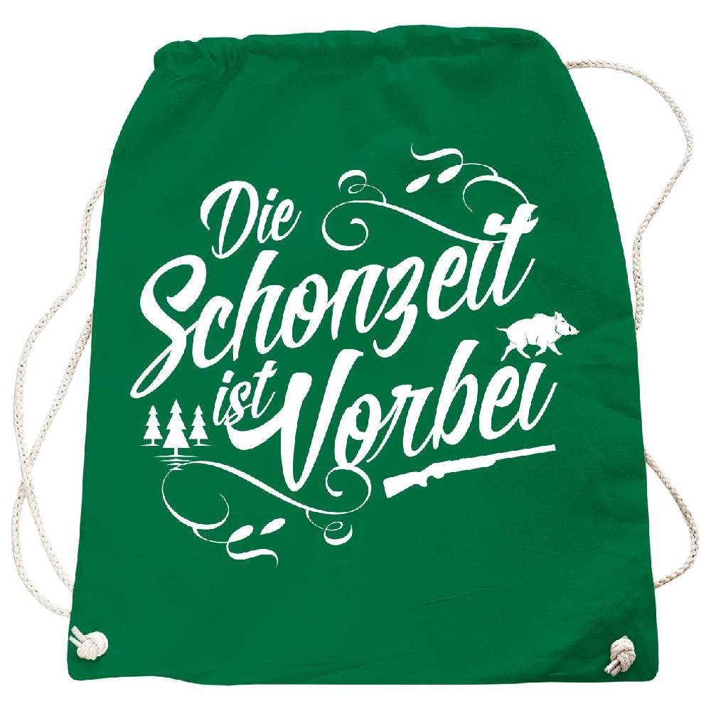 Spass Kostet Rucksack Jäger Jagd Spruch DIE SCHONZEIT IST VORBEI