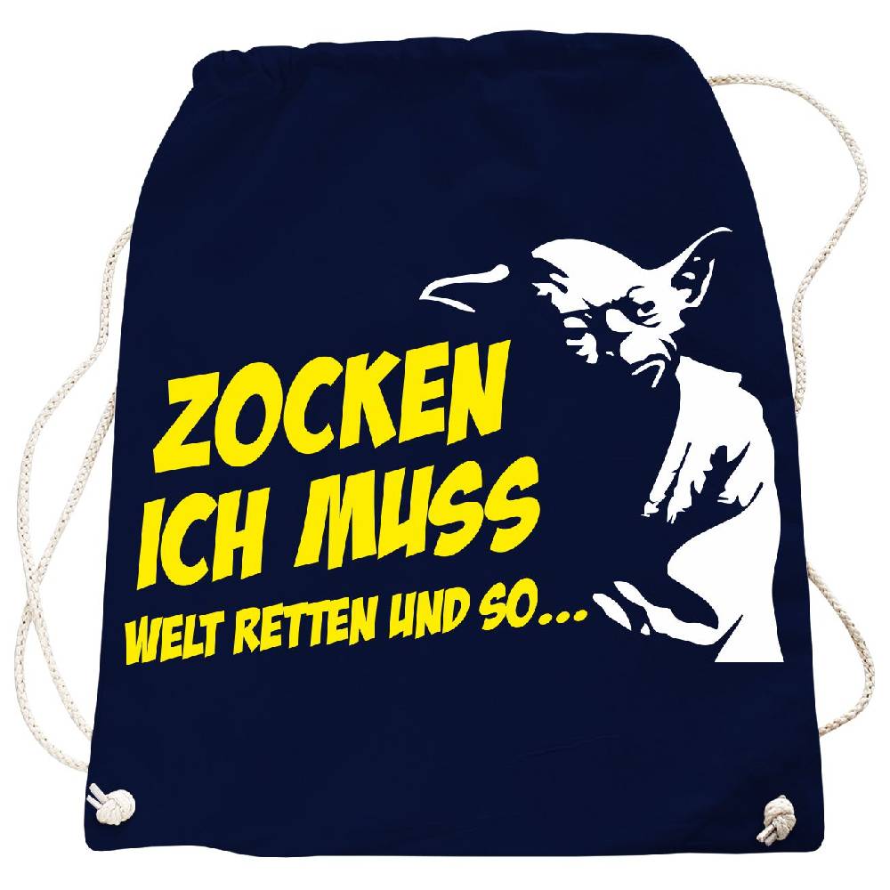 Spass Kostet Rucksack Zocken ich muss Welt retten und so