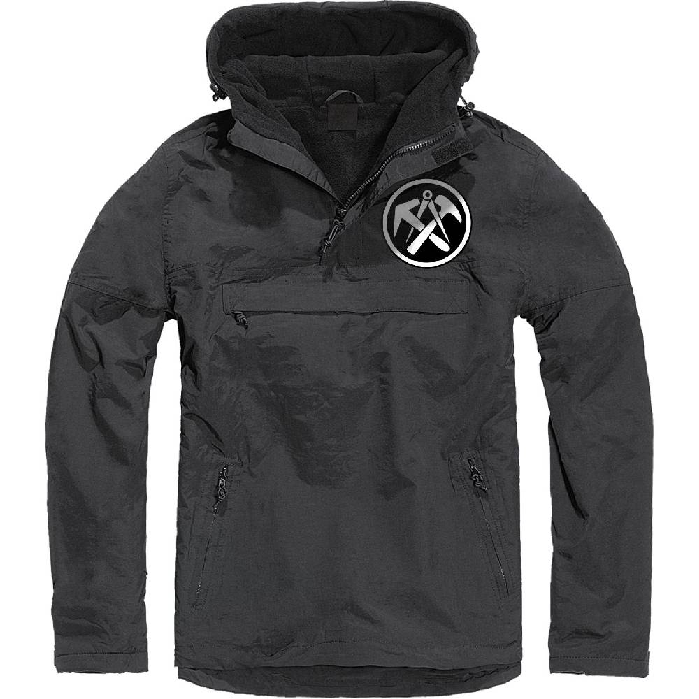 Spass Kostet Schlupfjacke Windbreaker GEFÜTTERT DACHDECKER