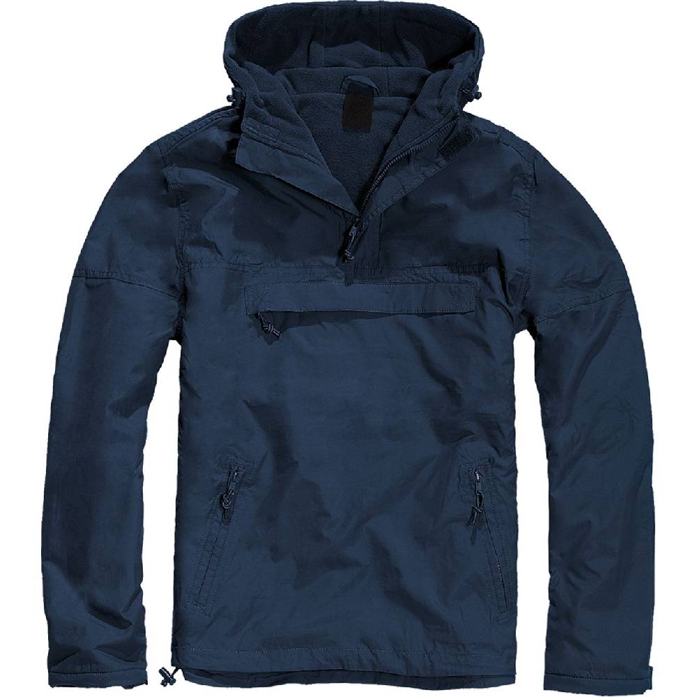 Spass Kostet Schlupfjacke Windbreaker GEFÜTTERT UNBEDRUCKT dunkelblau