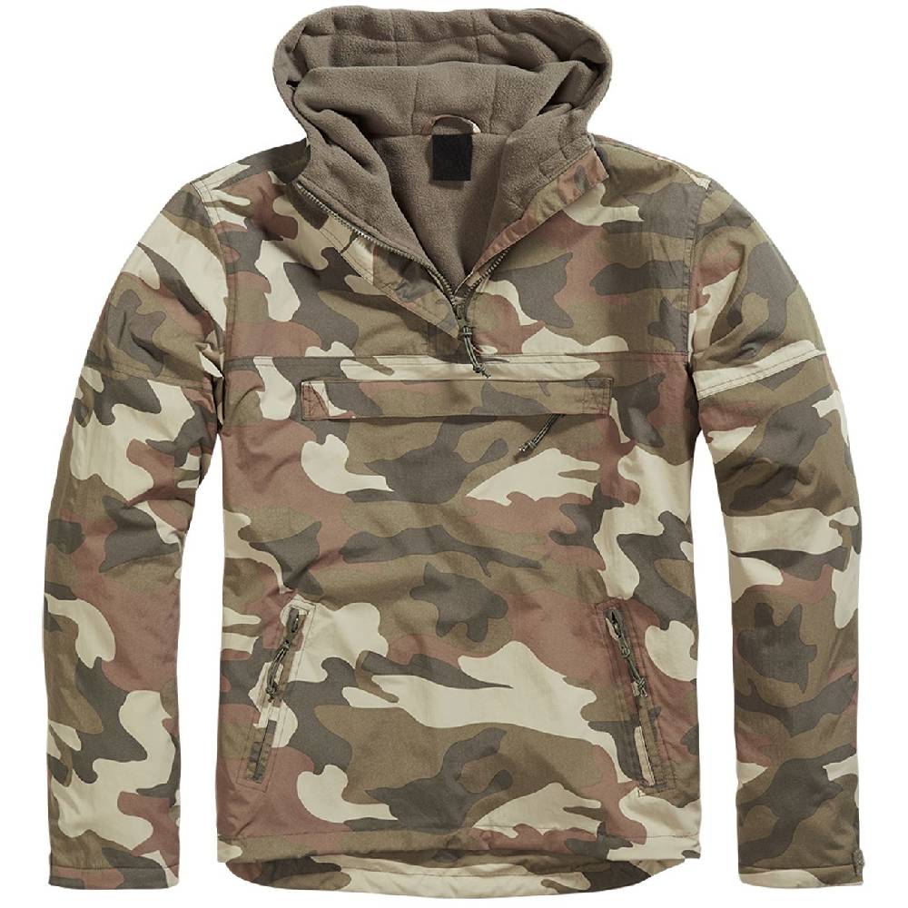 Spass Kostet Schlupfjacke Windbreaker GEFÜTTERT UNBEDRUCKT light woodland