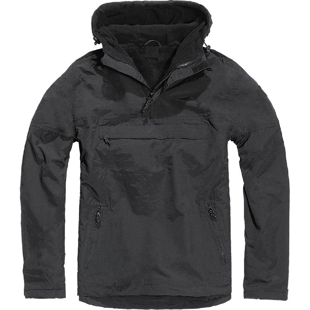 Spass Kostet Schlupfjacke Windbreaker GEFÜTTERT UNBEDRUCKT schwarz