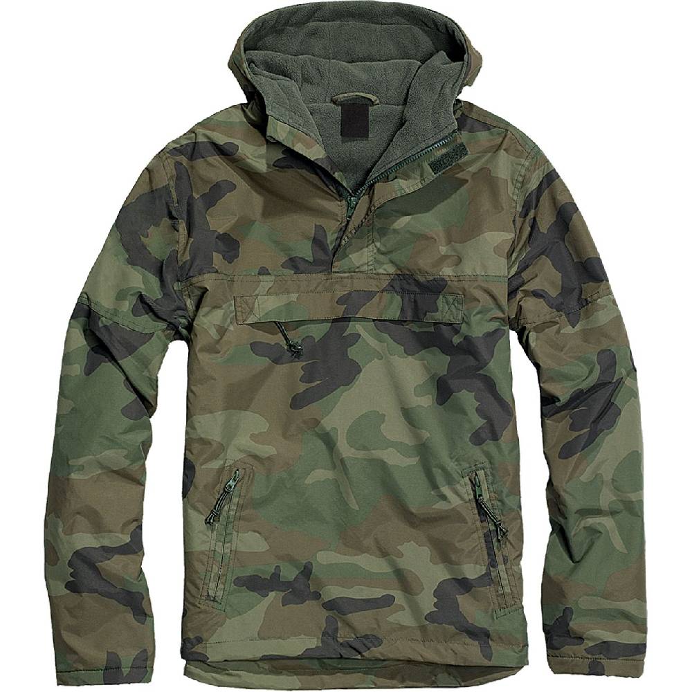 Spass Kostet Schlupfjacke Windbreaker GEFÜTTERT UNBEDRUCKT woodland