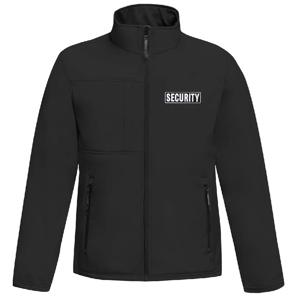 Spass Kostet Softshell Jacke SECURITY wind und wasserdicht Grösse S bis 4XL