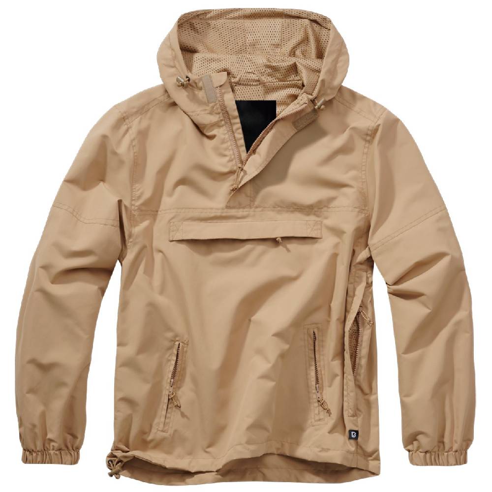 Spass Kostet SOMMER Schlupfjacke Windbreaker UNBEDRUCKT camel