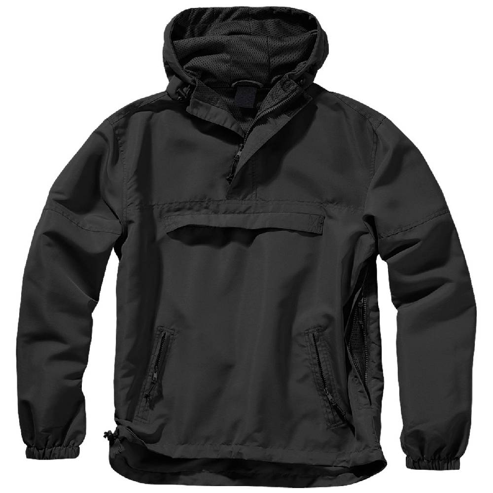 Spass Kostet SOMMER Schlupfjacke Windbreaker UNBEDRUCKT schwarz
