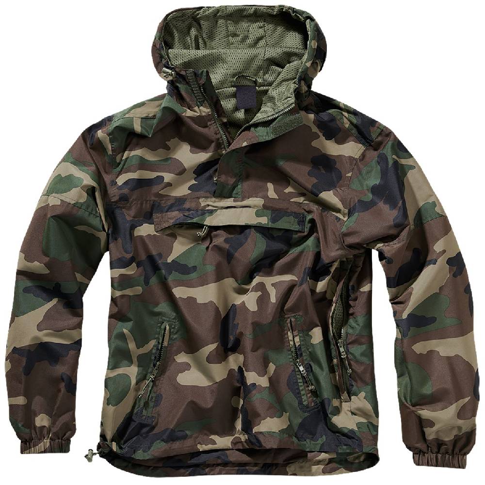 Spass Kostet SOMMER Schlupfjacke Windbreaker UNBEDRUCKT woodland