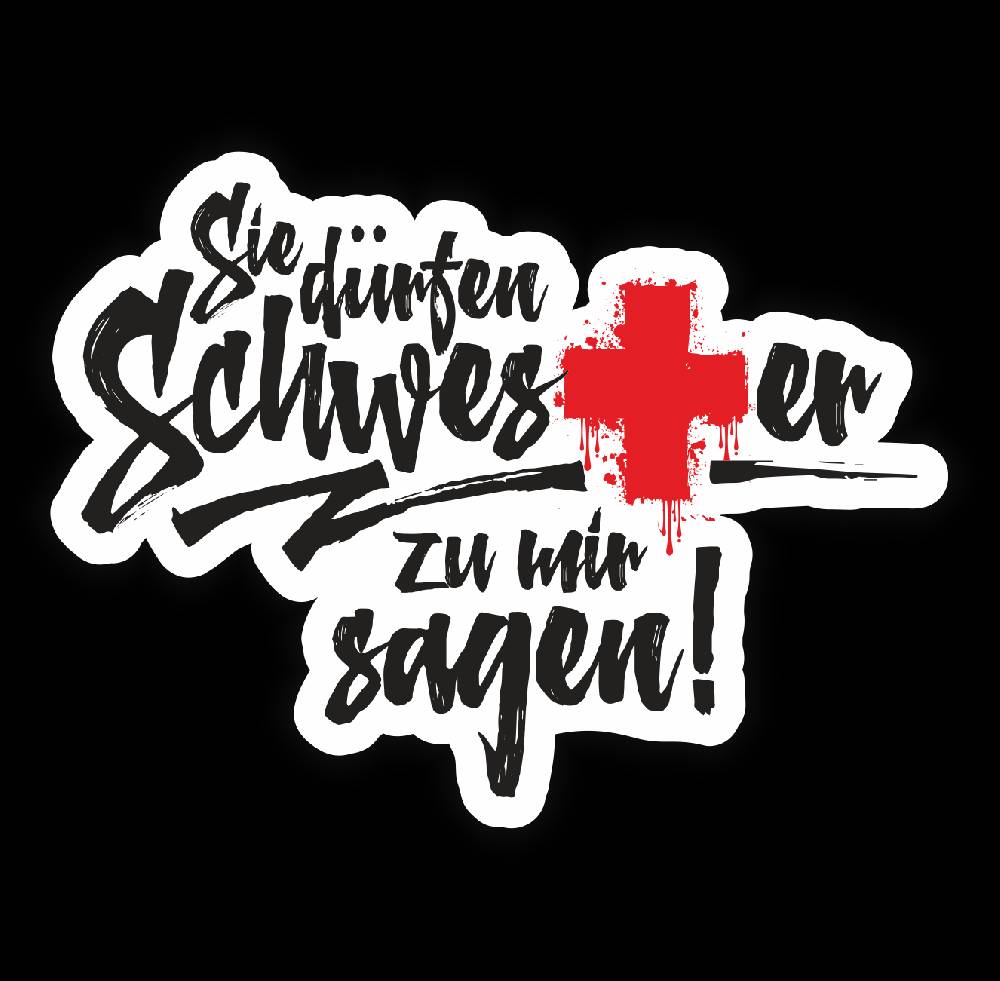 Spass Kostet Aufkleber Krankenschwester