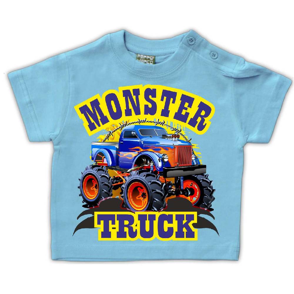 Spass Kostet Baby Kinder T-Shirt Monster Truck