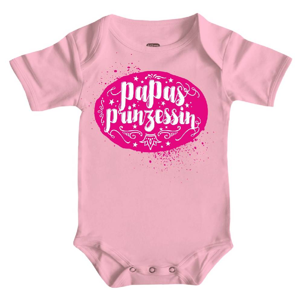 Spass Kostet Baby Strampler kurz Papas Prinzessin