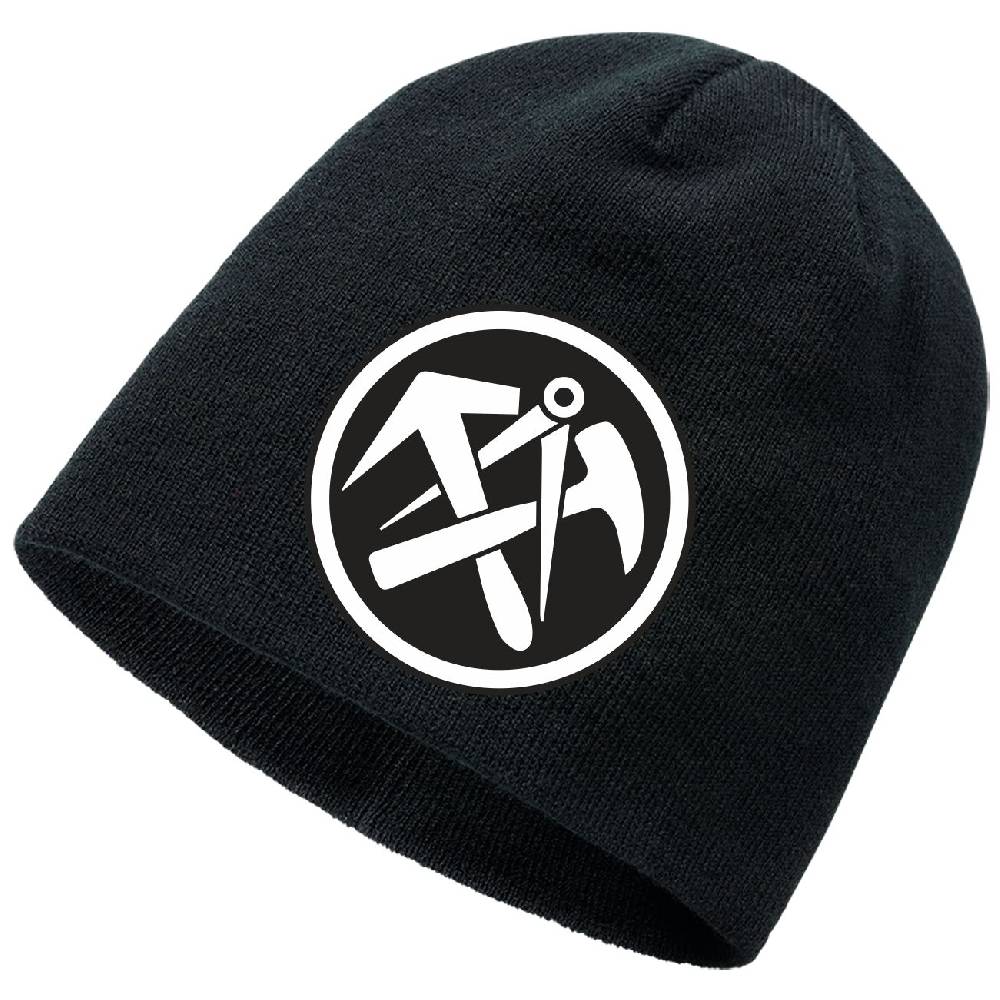 Spass Kostet Beanie mit Aufnäher DACHDECKER