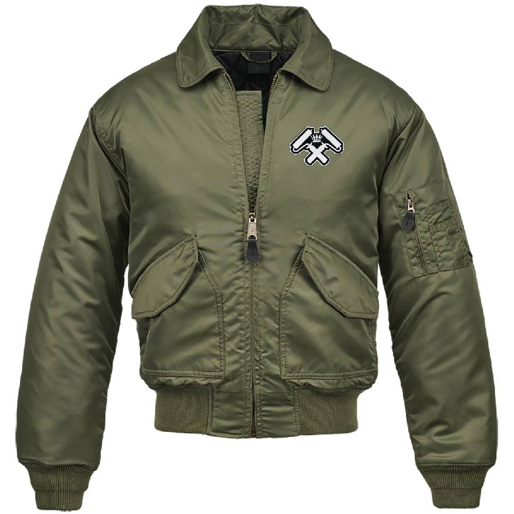 Spass Kostet CWU Bomberjacke Mit Kragen Maler