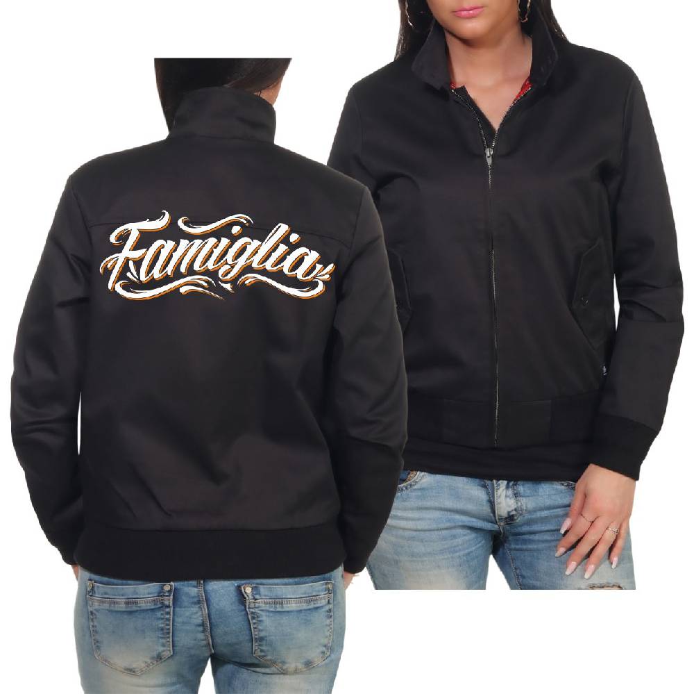 Spass Kostet Frauen Harrington Jacke Famiglia