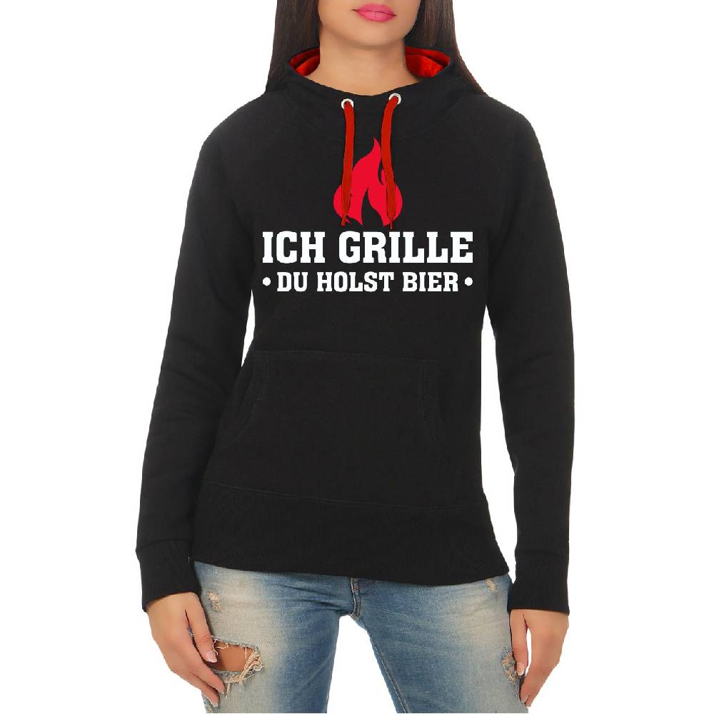 Spass Kostet Frauen Kapu Ich grille du holst Bier