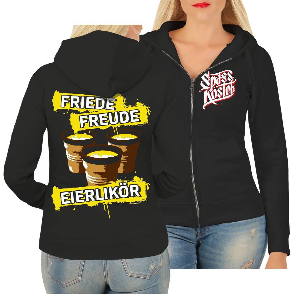 Spass Kostet Frauen Kapujacke Eierlikör