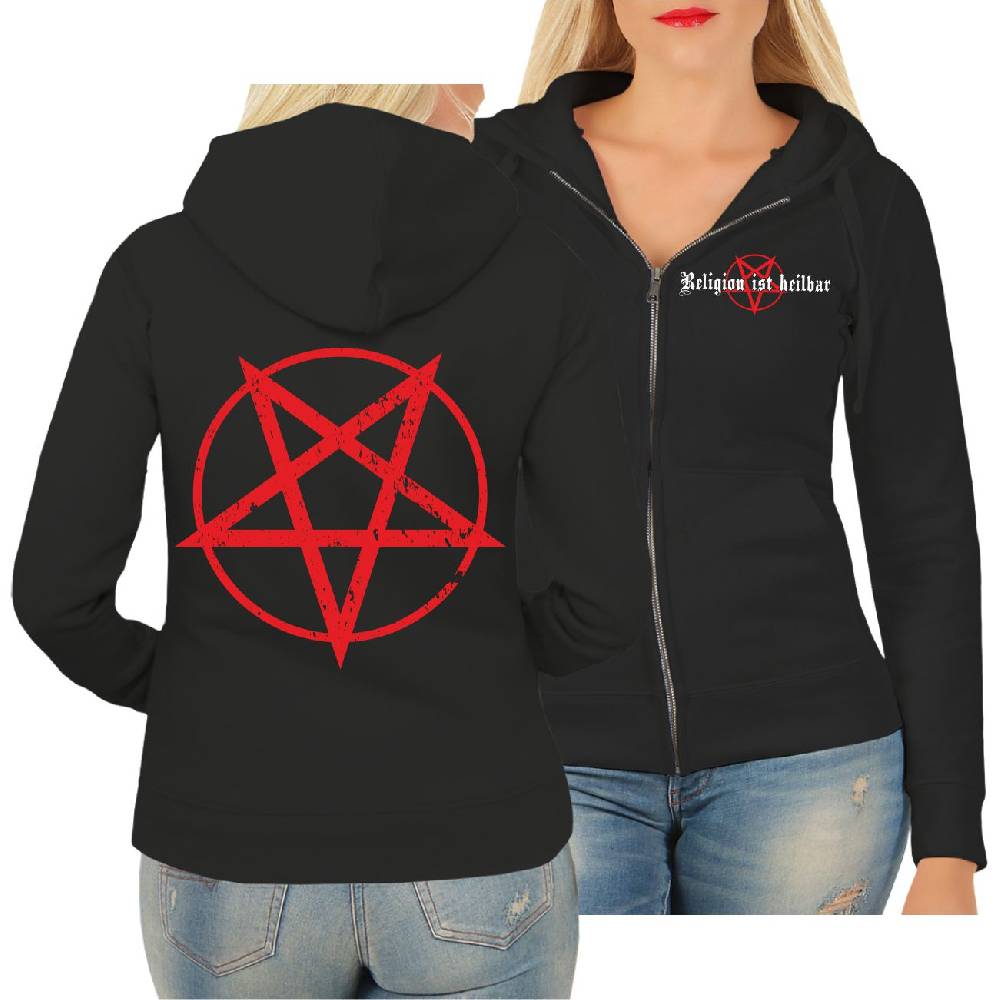 Spass Kostet Frauen Kapujacke Pentagramm