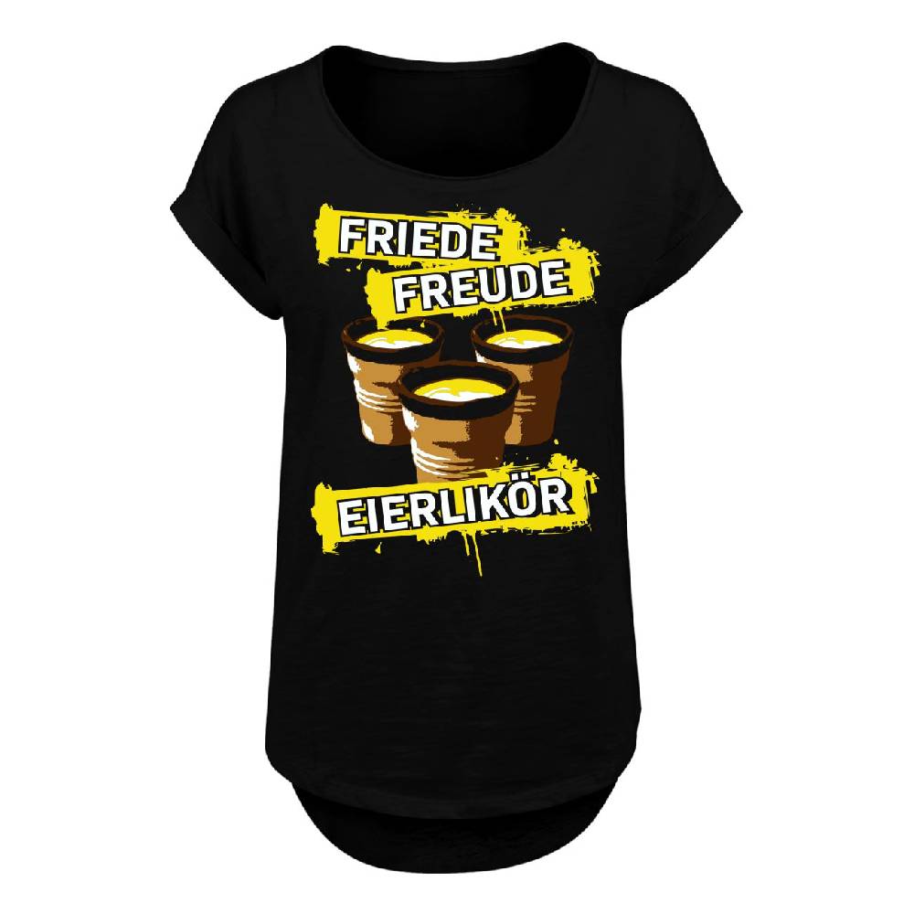 Spass Kostet Frauen Long Slub T-Shirt Eierlikör