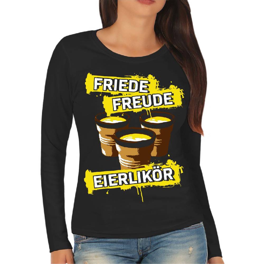 Spass Kostet Frauen Longsleeve Eierlikör