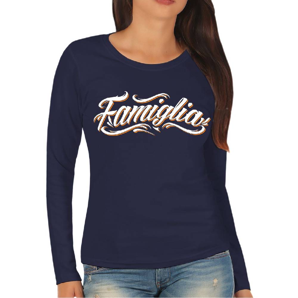 Spass Kostet Frauen Longsleeve Famiglia