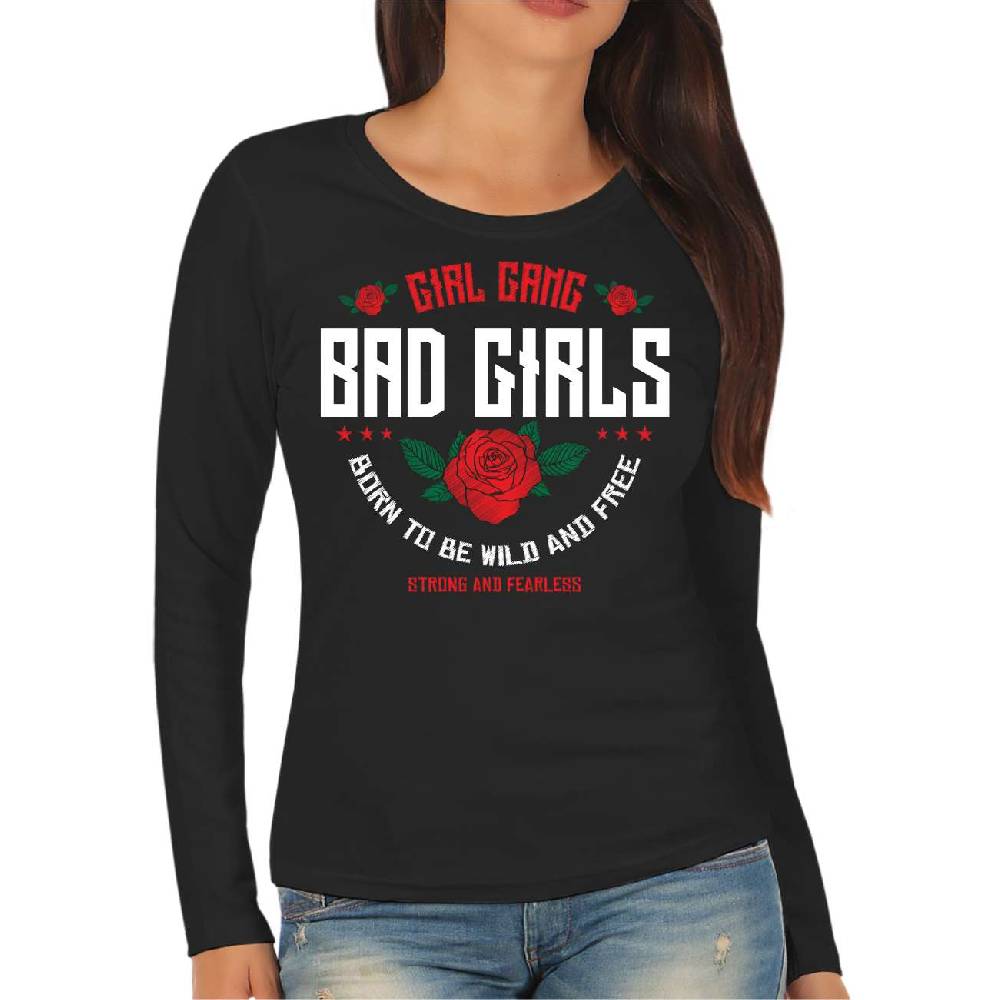 Spass Kostet Frauen Longsleeve Girl Gang