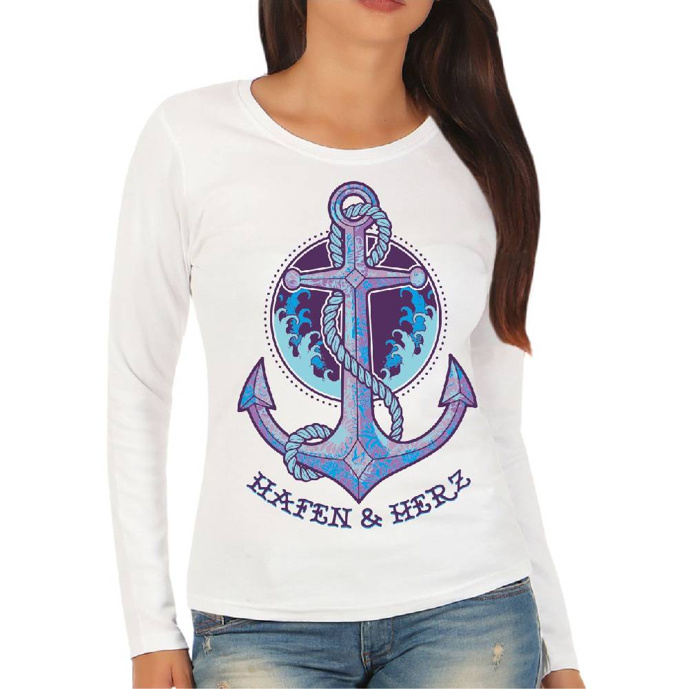 Spass Kostet Frauen Longsleeve Hafen & Herz