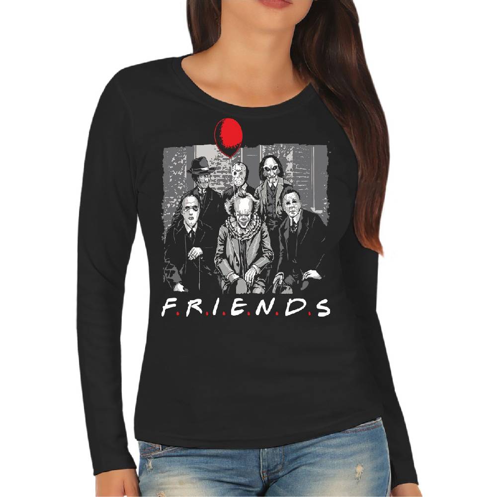 Spass Kostet Frauen Longsleeve Horror Family