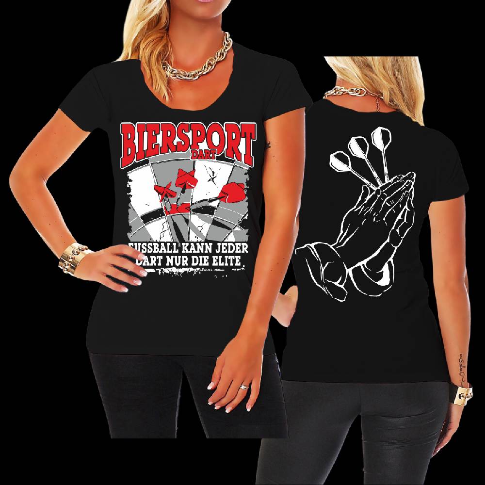 Spass Kostet Frauen Shirt Biersport Dart