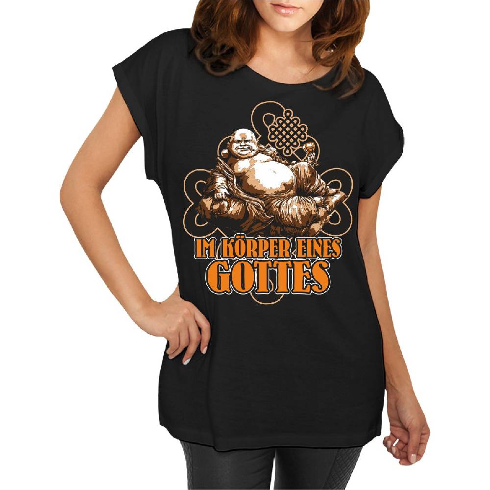Spass Kostet Frauen Shirt Im Körper eines Gottes