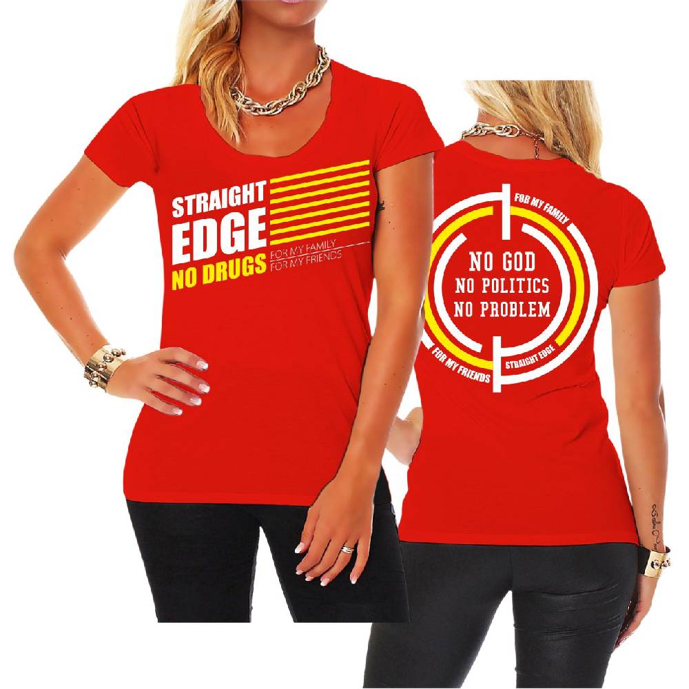 Spass Kostet Frauen Shirt Straight Edge xxx