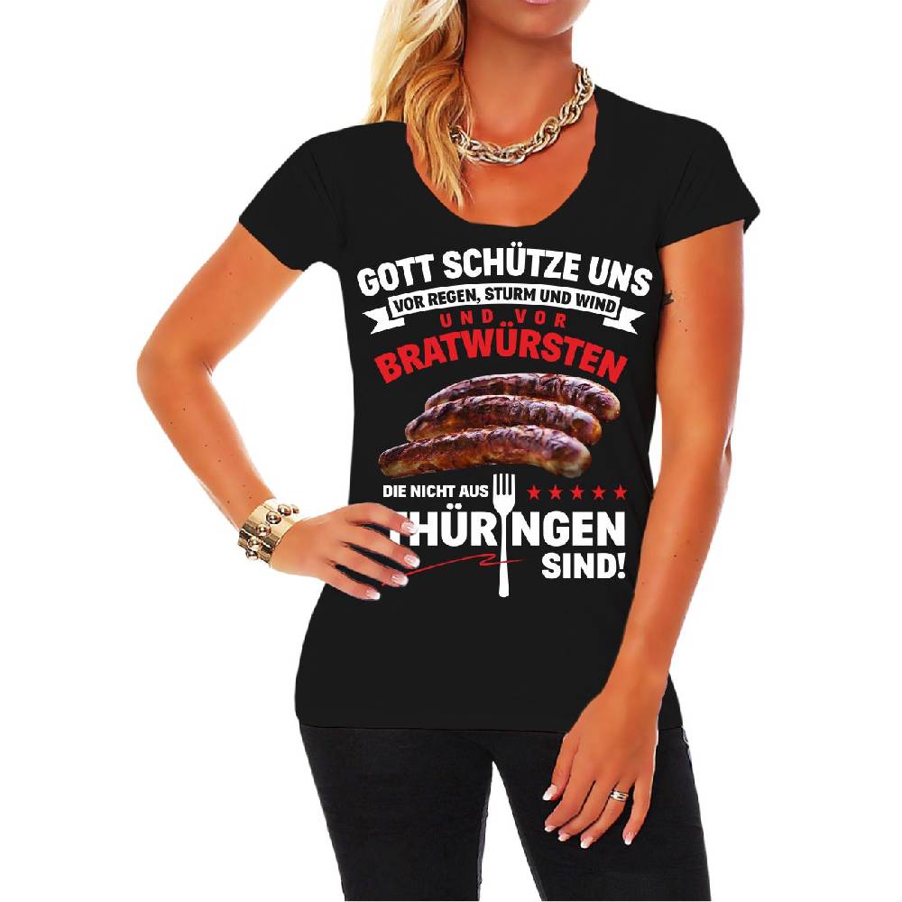 Spass Kostet Frauen Shirt Thüringer Bratwurst
