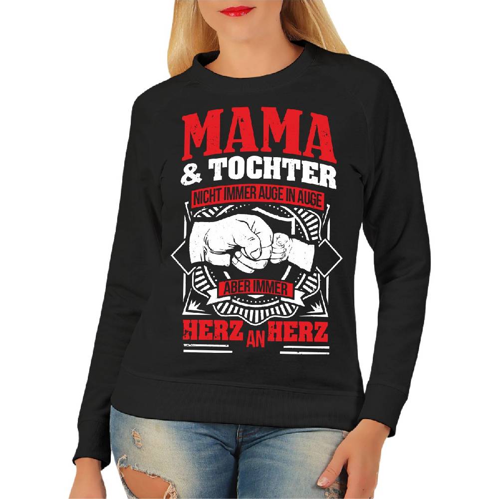 Spass Kostet Frauen Sweatshirt Mama & Tochter