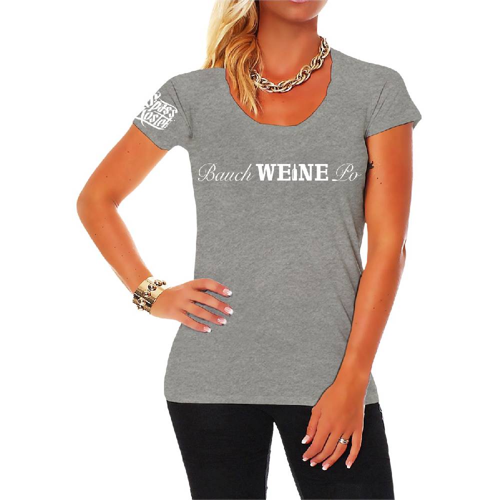 Spass Kostet Frauen T-Shirt Bauch WEINE Po Spass Kostet Frauen T-Shirt Bauch WEINE Po