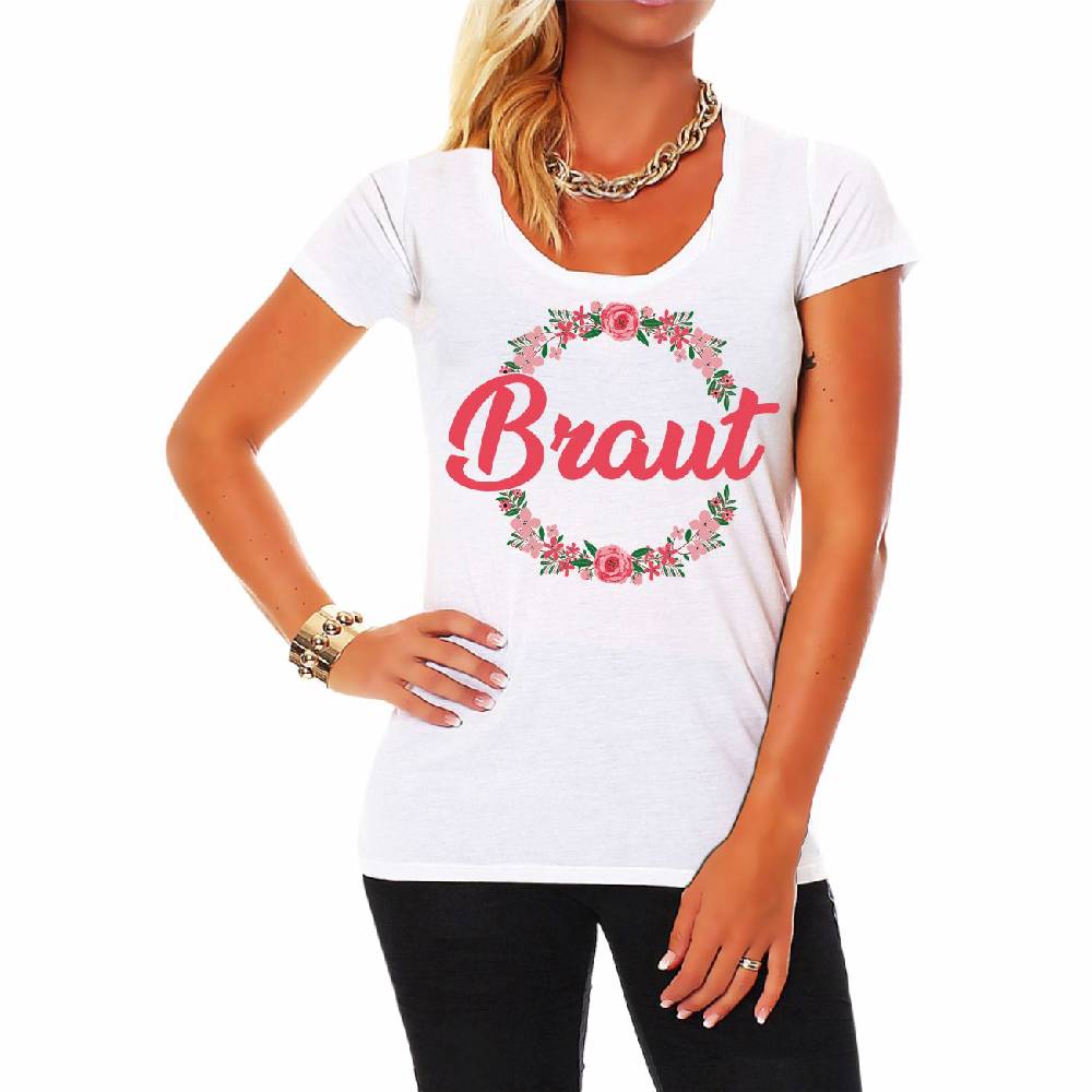 Spass Kostet Frauen T-Shirt Braut Blumen