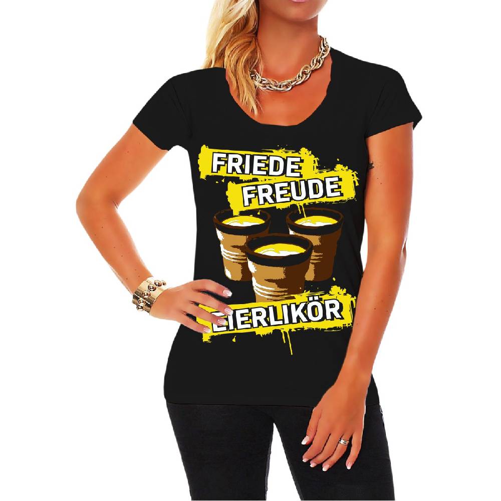 Spass Kostet Frauen T-Shirt Eierlikör