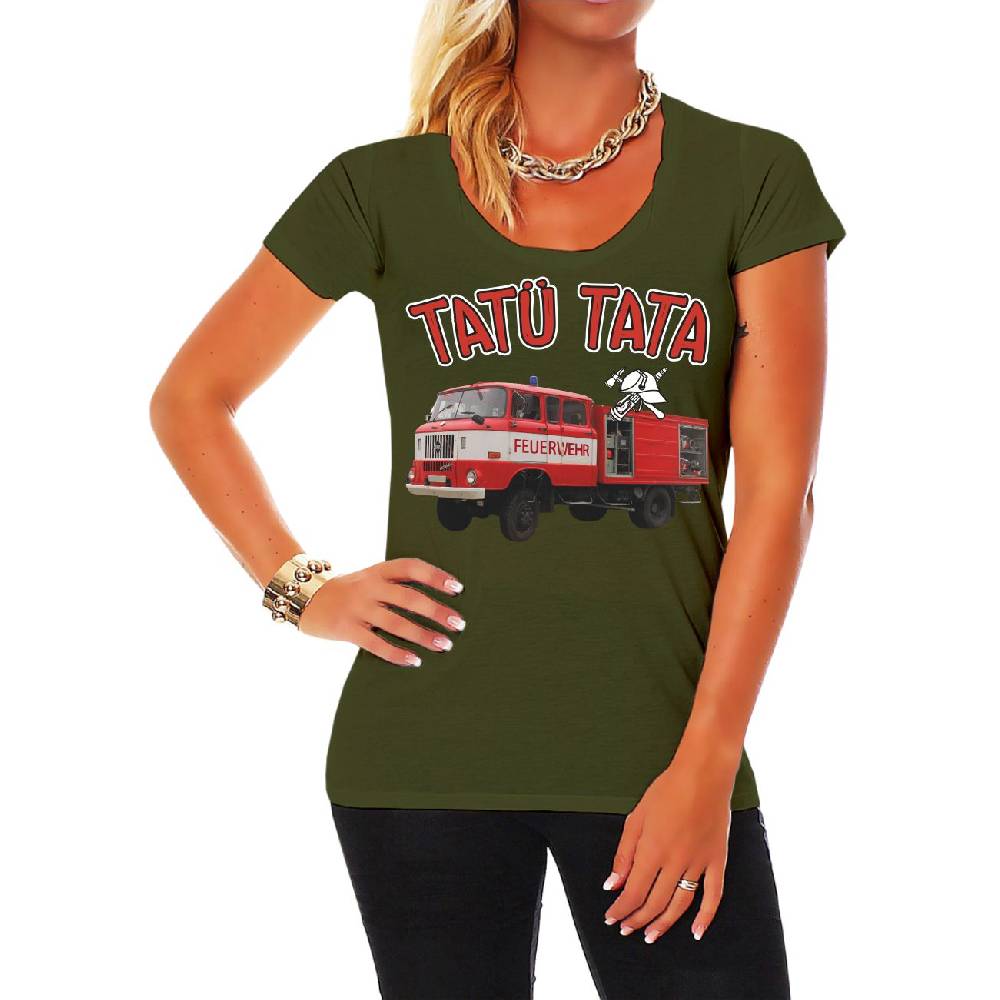 Spass Kostet Frauen T-Shirt Feuerwehr tatü tata