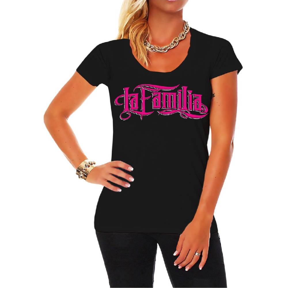 Spass Kostet Frauen T-Shirt La Familia PINK