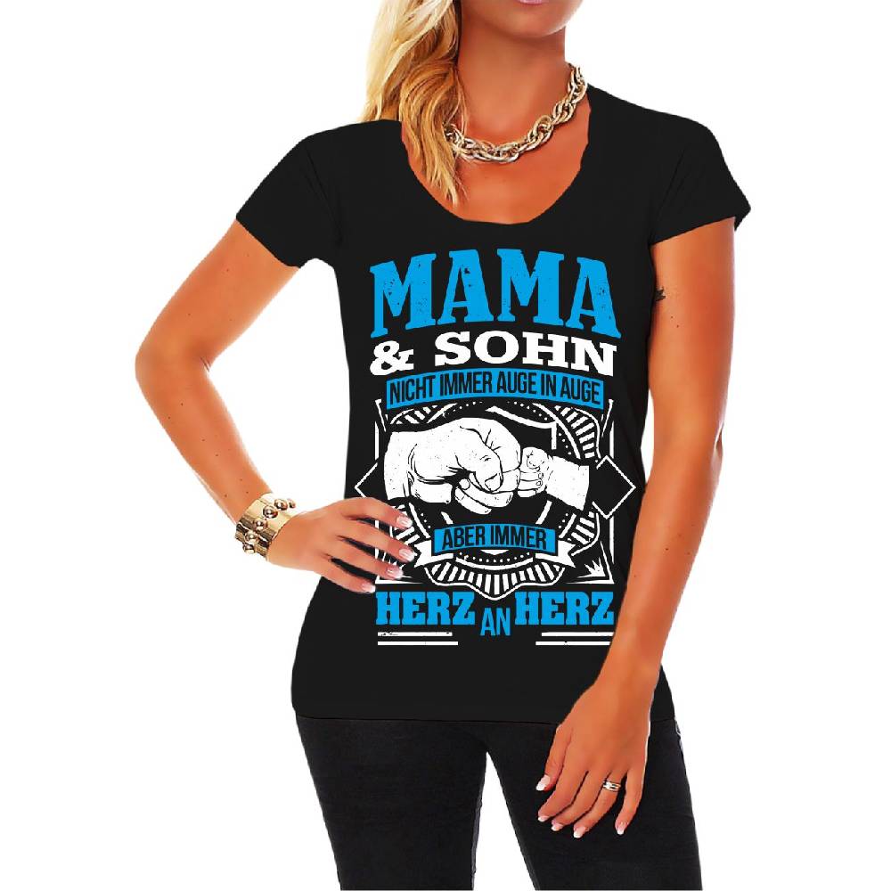 Spass Kostet Frauen T-Shirt Mama & Sohn
