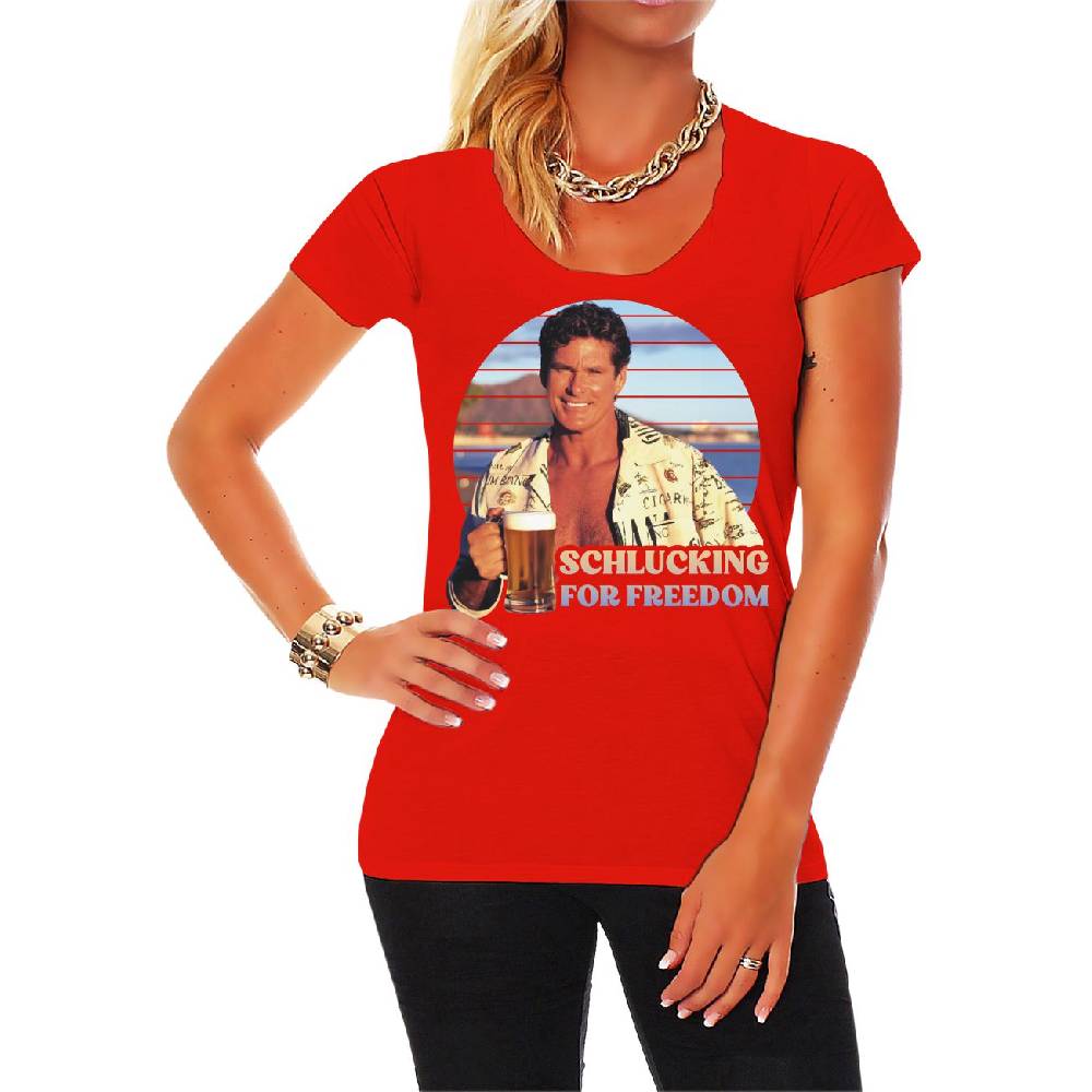 Spass Kostet Frauen T-Shirt Schlucking for Freedom