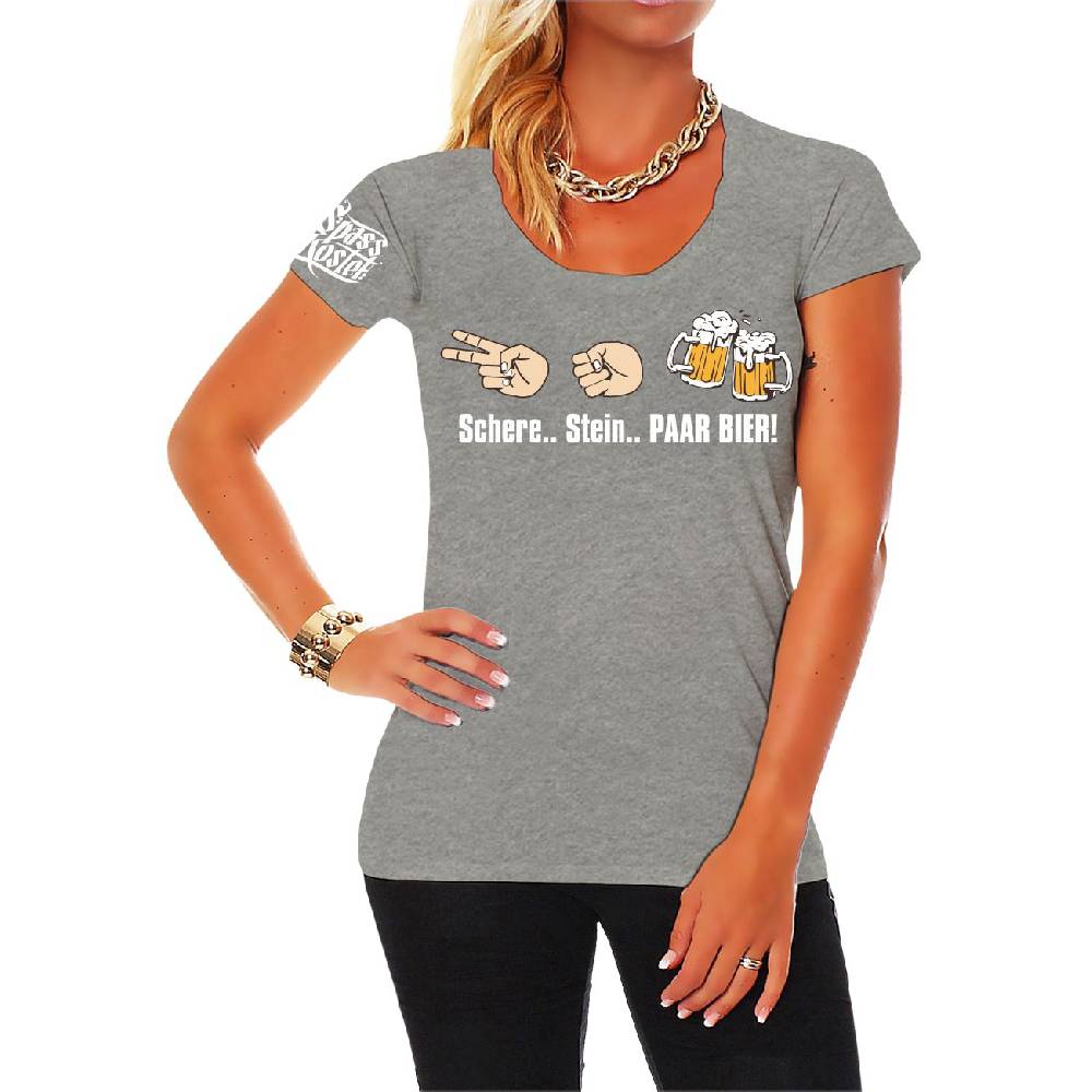 Spass Kostet Frauen T-Shirt Stein PAAR BIER