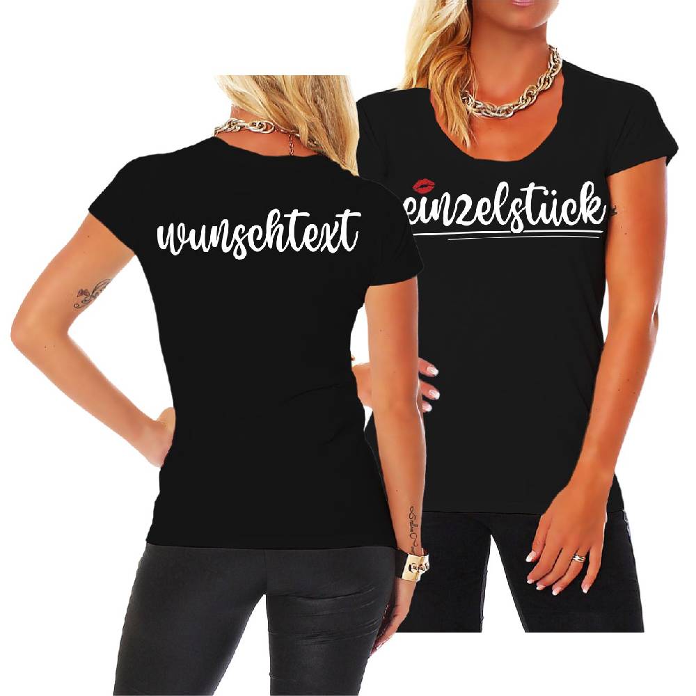 Spass Kostet Frauen T-Shirt WUNSCHTEXT Einzelstück