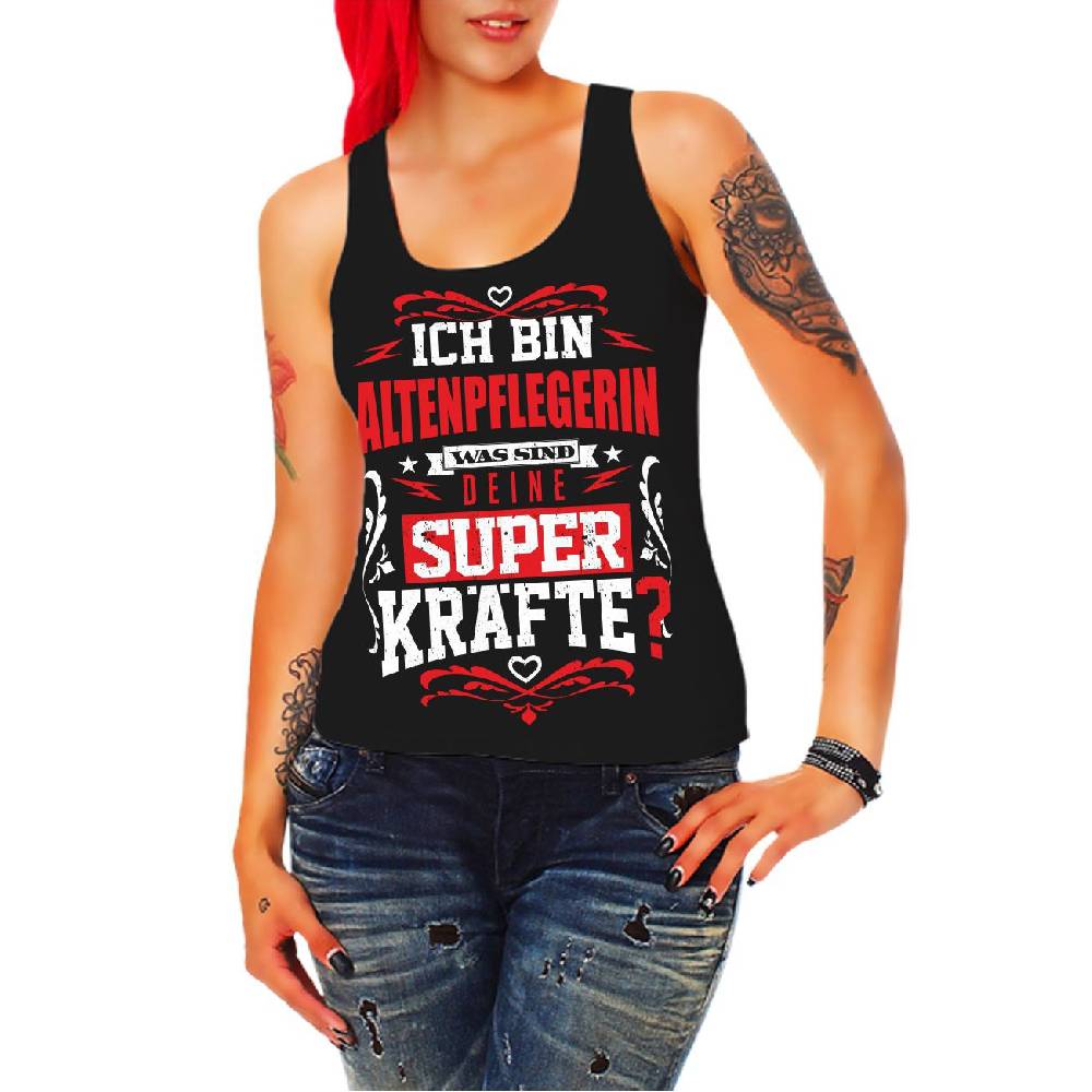 Spass Kostet Frauen Trägershirt ALTENPFLEGERIN