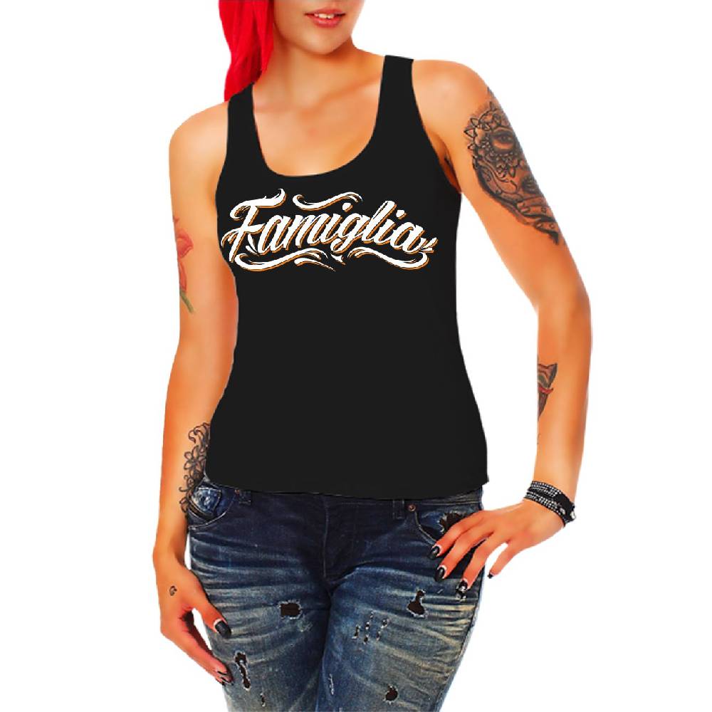 Spass Kostet Frauen Trägershirt Famiglia