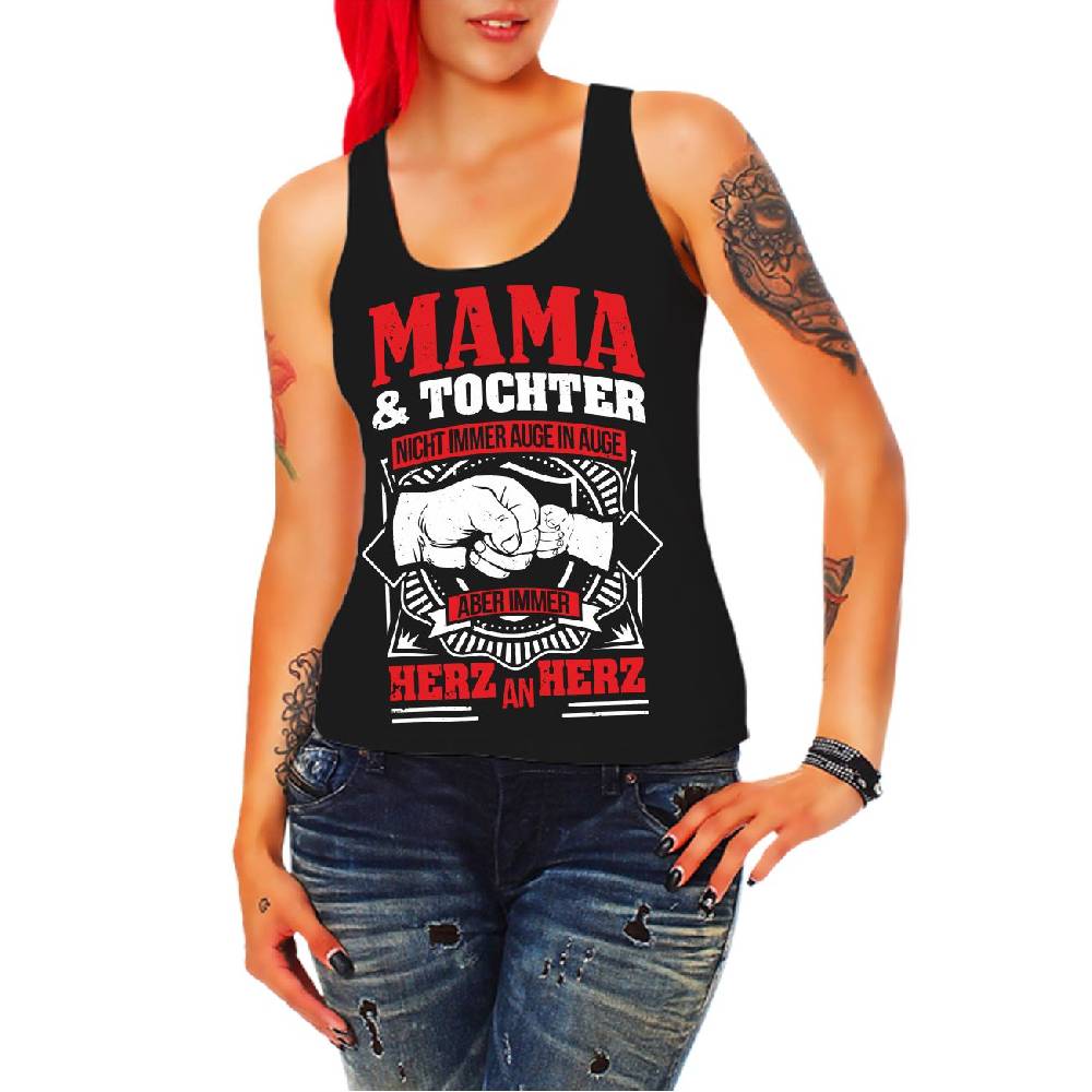 Spass Kostet Frauen Trägershirt Mama & Tochter