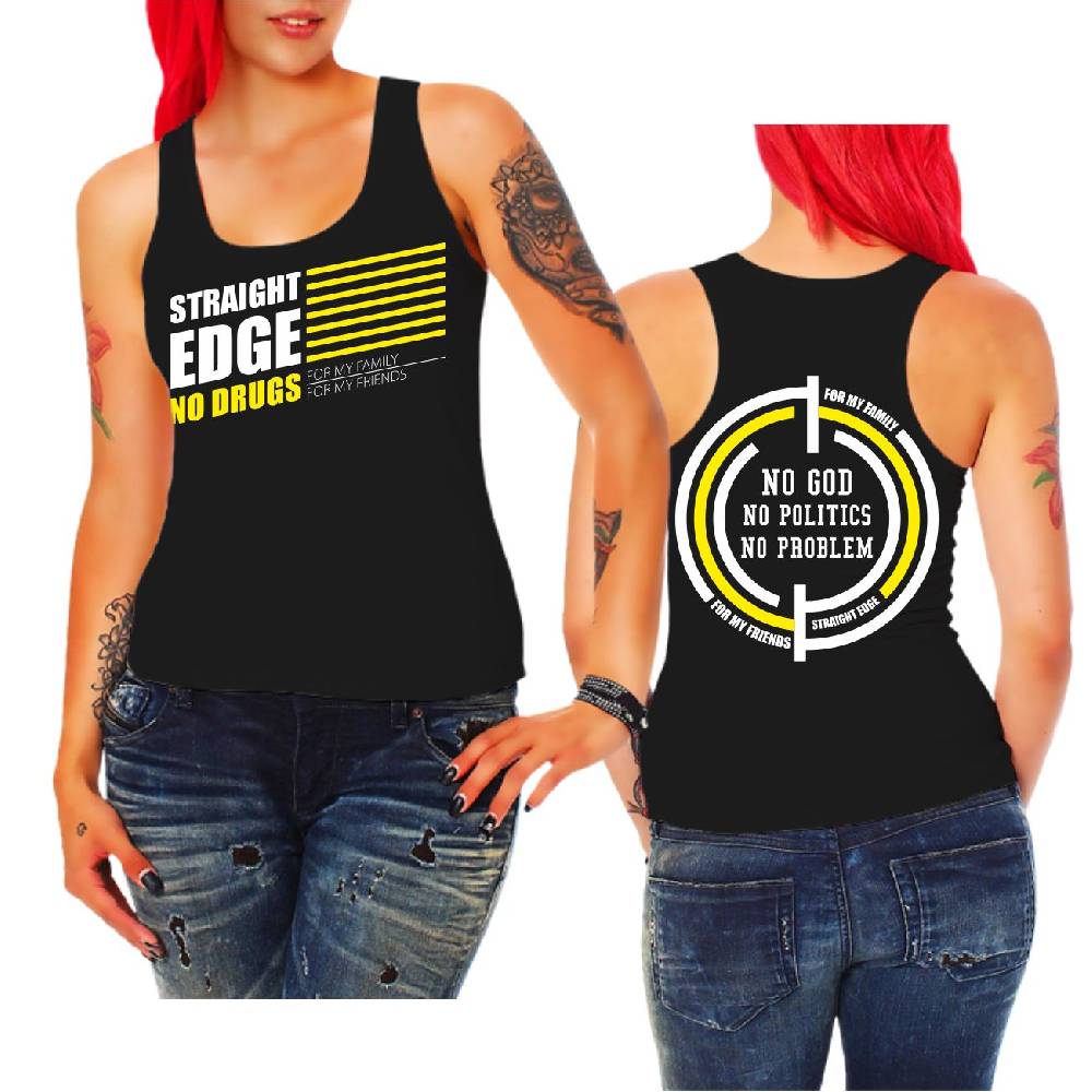 Spass Kostet Frauen Trägershirt Straight Edge xxx