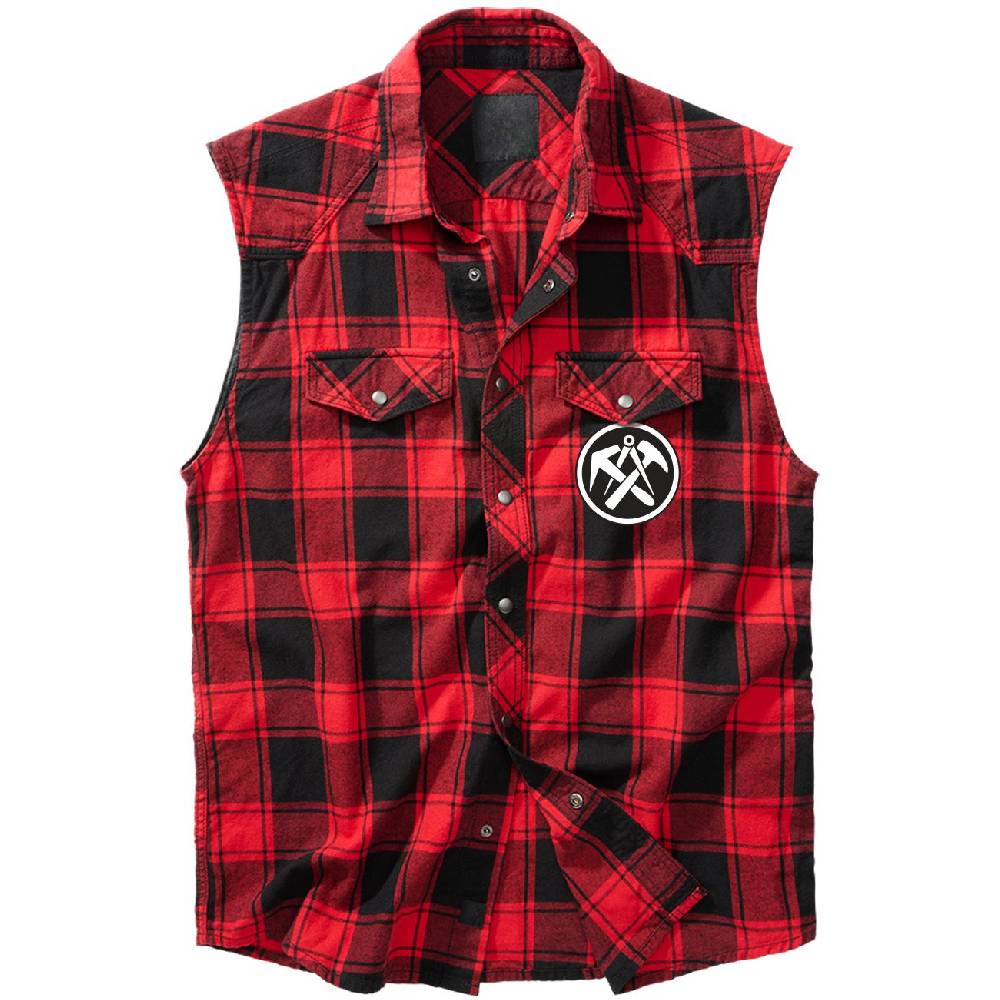 Spass Kostet Holzfäller Hemd Als Weste DACHDECKER