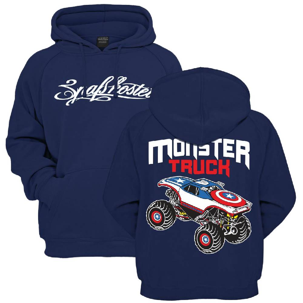 Spass Kostet Kinder Kapu Jungs Motiv Monstertruck