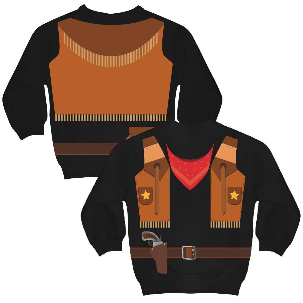 Spass Kostet Kinder Pullover Cowboy